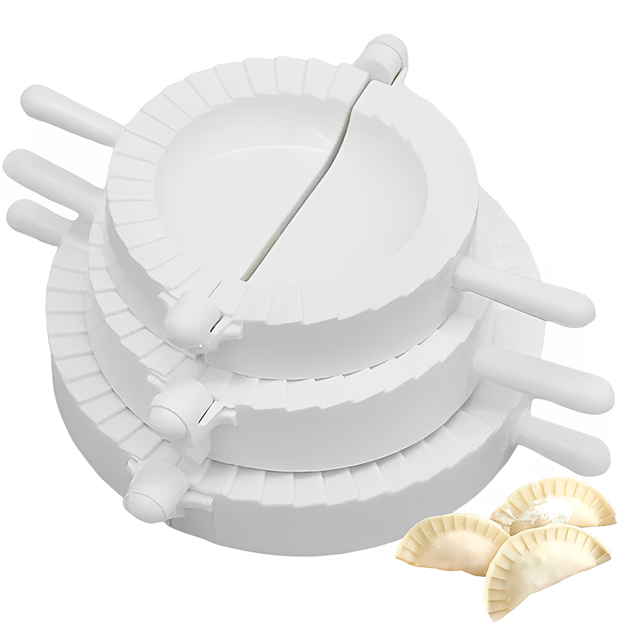 Dumpling Press Set - 3 pz/set 7-10 cm di Plastica