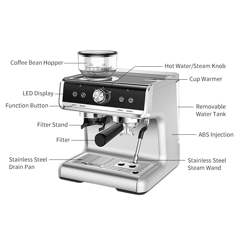 Macchina da Caffè Espresso Bre - Breville Espresso Barista Express recensione e prezzo