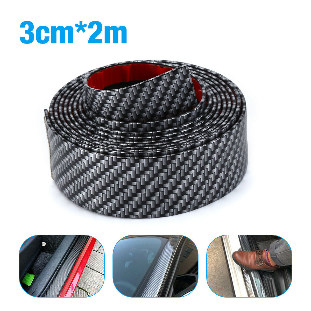 Adesivi per auto da 2 m Protez - Crepe Pan Carbon recensione e prezzo