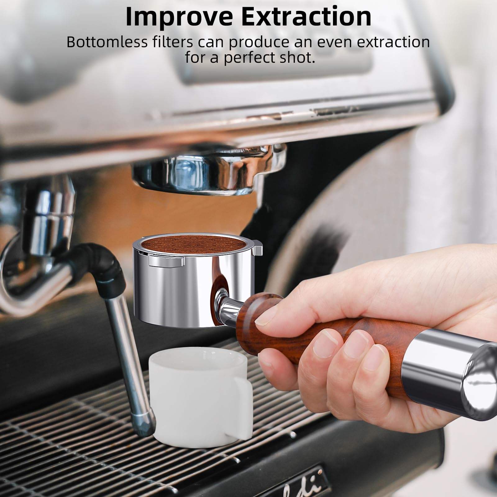Portafiltro Espresso Bottomles - Delonghi Espresso Ecp3420 recensione e prezzo
